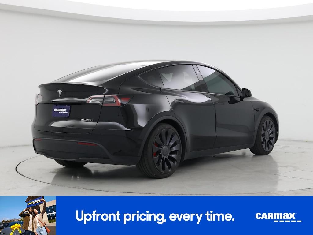 used 2025 Tesla Model Y car, priced at $45,998