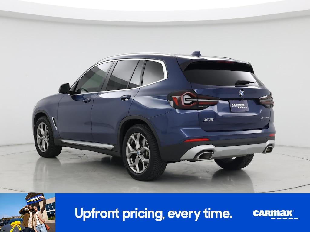 used 2022 BMW X3 car, priced at $27,998