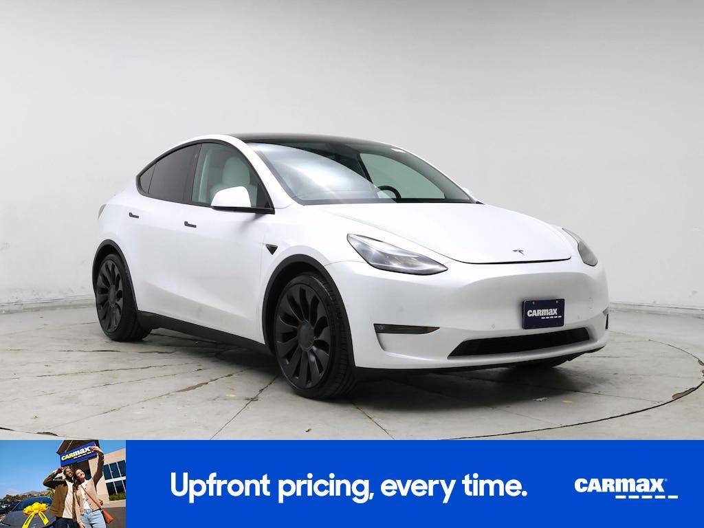 used 2022 Tesla Model Y car, priced at $34,998
