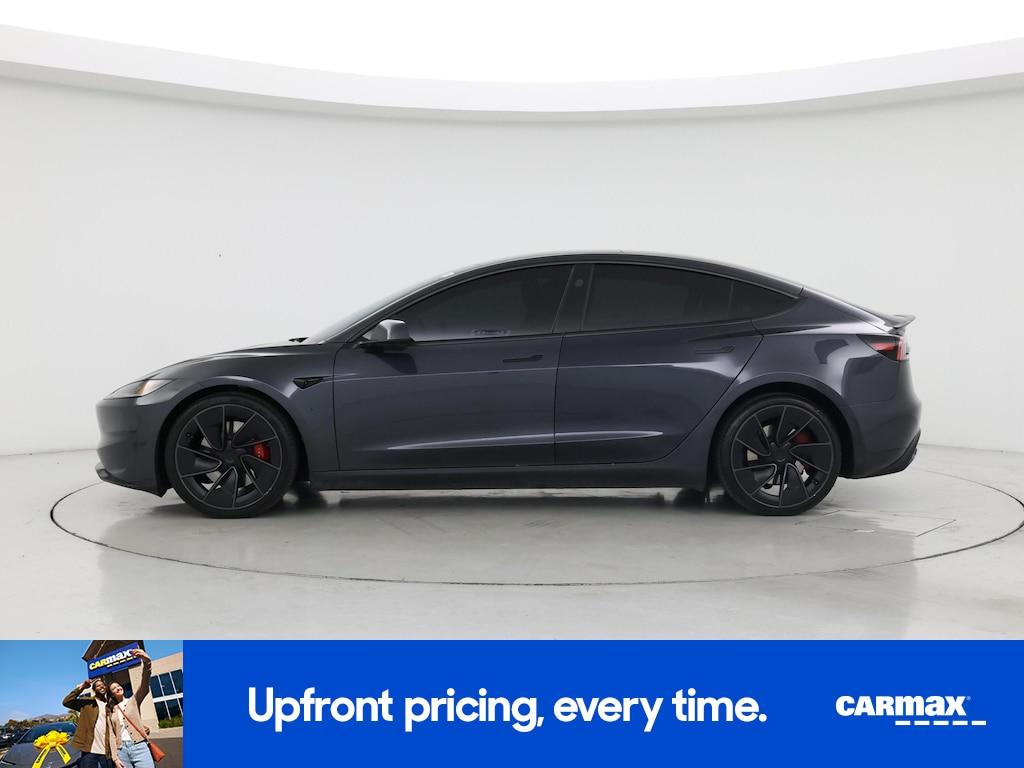 used 2025 Tesla Model 3 car, priced at $47,998