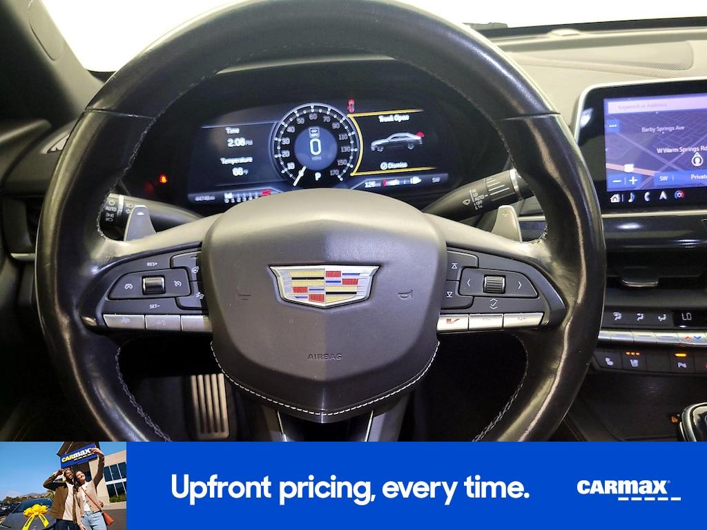 used 2022 Cadillac CT4-V car, priced at $34,998