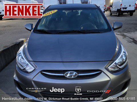 used 2017 Hyundai Accent car, priced at $7,988