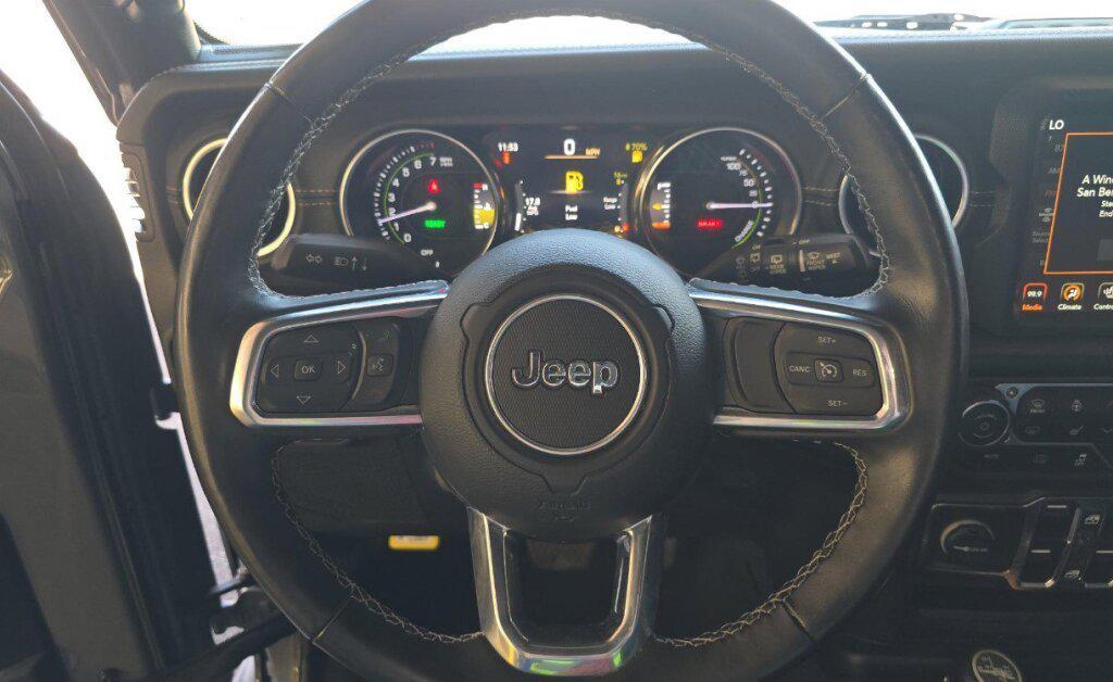 used 2022 Jeep Wrangler Unlimited 4xe car, priced at $25,988