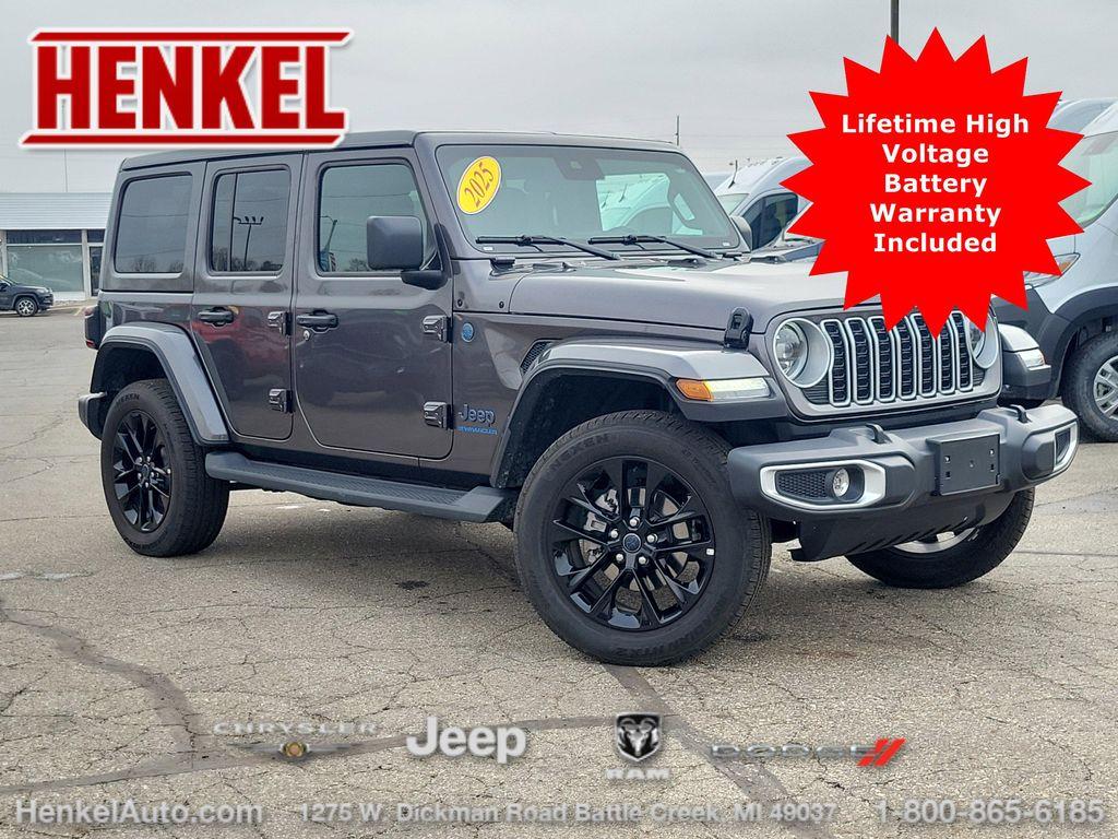 used 2025 Jeep Wrangler 4xe car, priced at $27,993