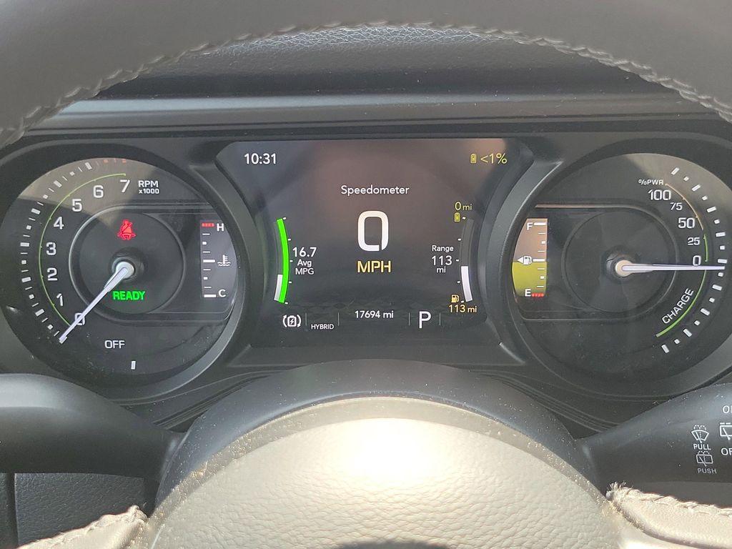 used 2025 Jeep Wrangler 4xe car, priced at $27,995