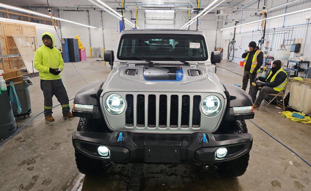 used 2022 Jeep Wrangler Unlimited 4xe car, priced at $29,998