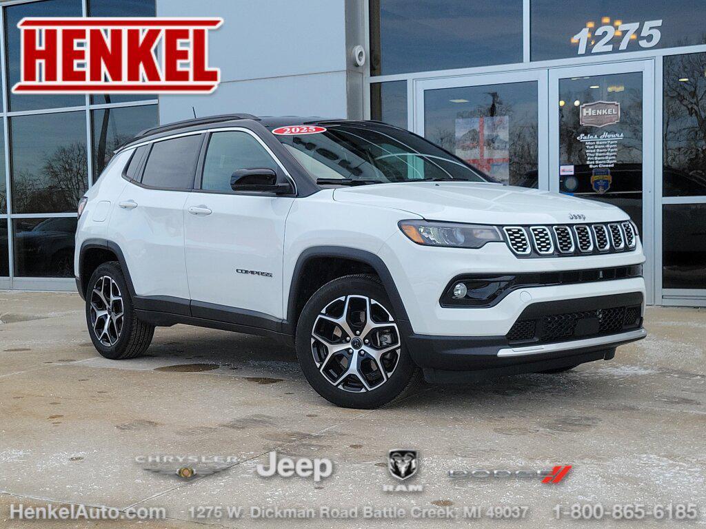 used 2025 Jeep Compass car, priced at $25,996