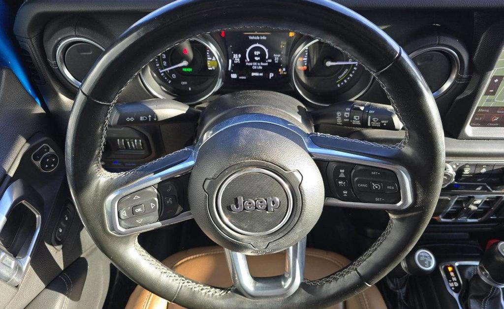 used 2022 Jeep Wrangler Unlimited 4xe car, priced at $24,996
