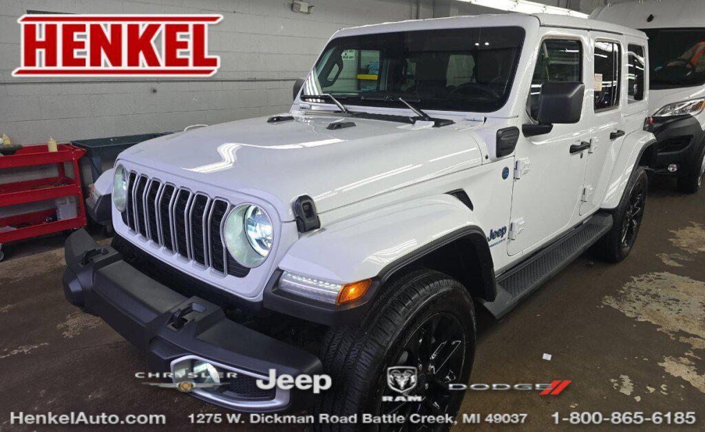 used 2025 Jeep Wrangler 4xe car, priced at $32,996