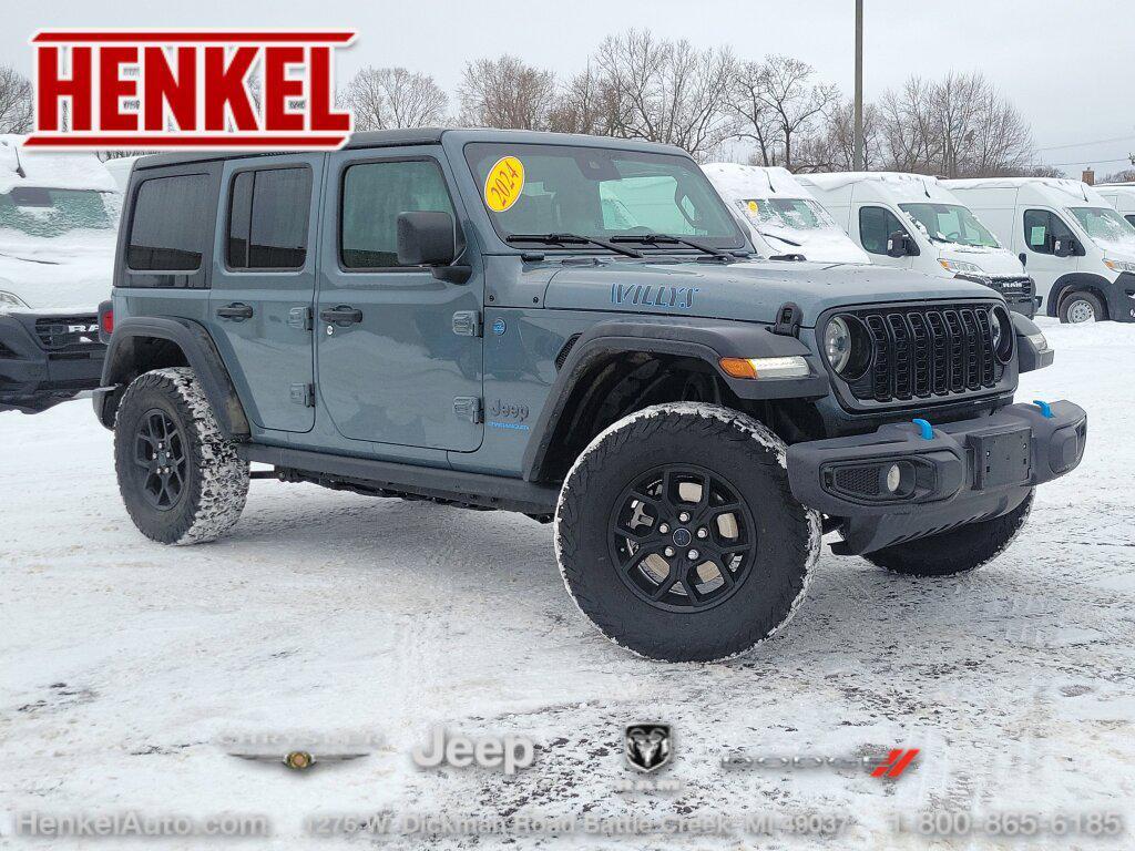 used 2024 Jeep Wrangler 4xe car, priced at $26,995
