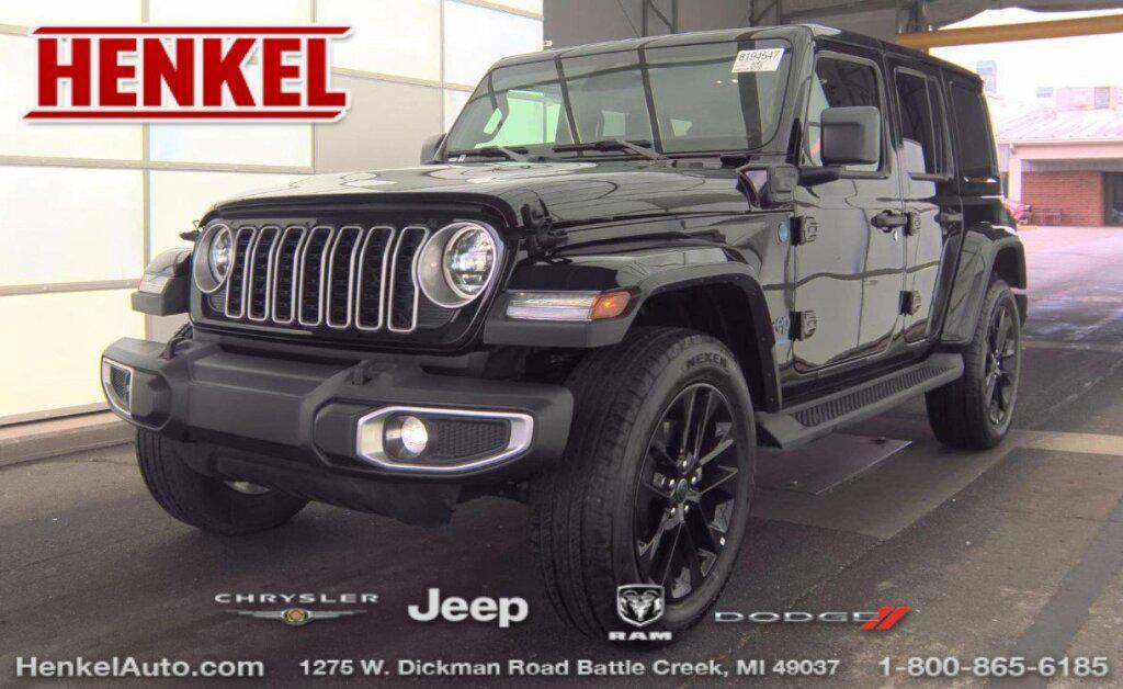 used 2025 Jeep Wrangler 4xe car, priced at $32,991