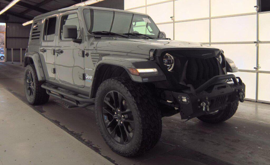 used 2021 Jeep Wrangler Unlimited 4xe car, priced at $20,996