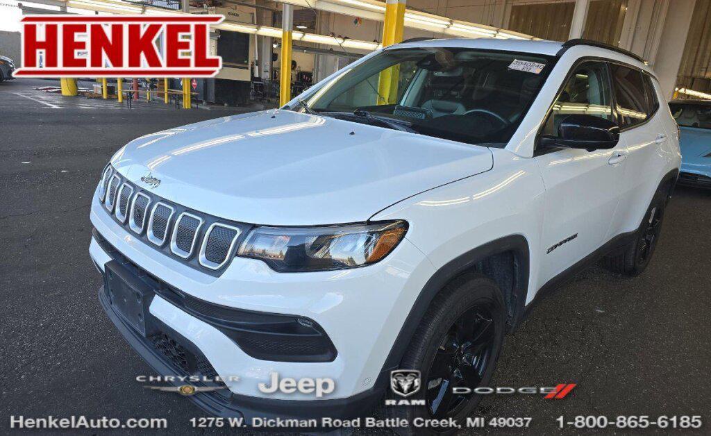 used 2022 Jeep Compass car, priced at $18,996