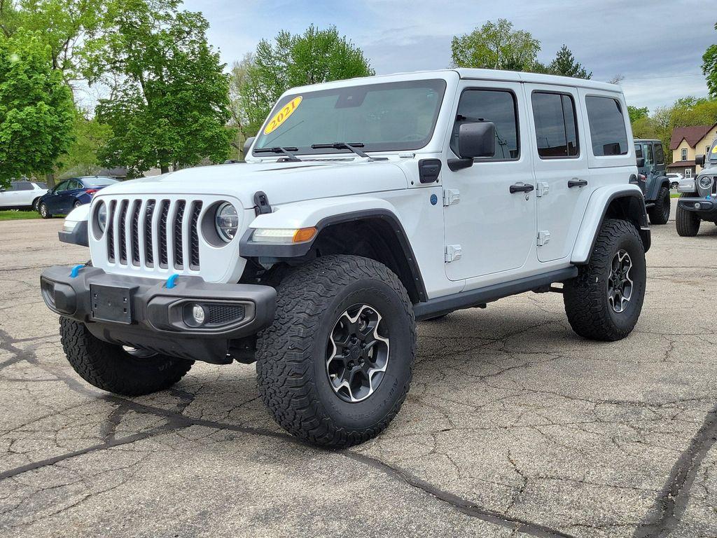 used 2021 Jeep Wrangler Unlimited 4xe car, priced at $25,996