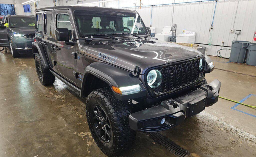 used 2025 Jeep Wrangler 4xe car, priced at $31,886