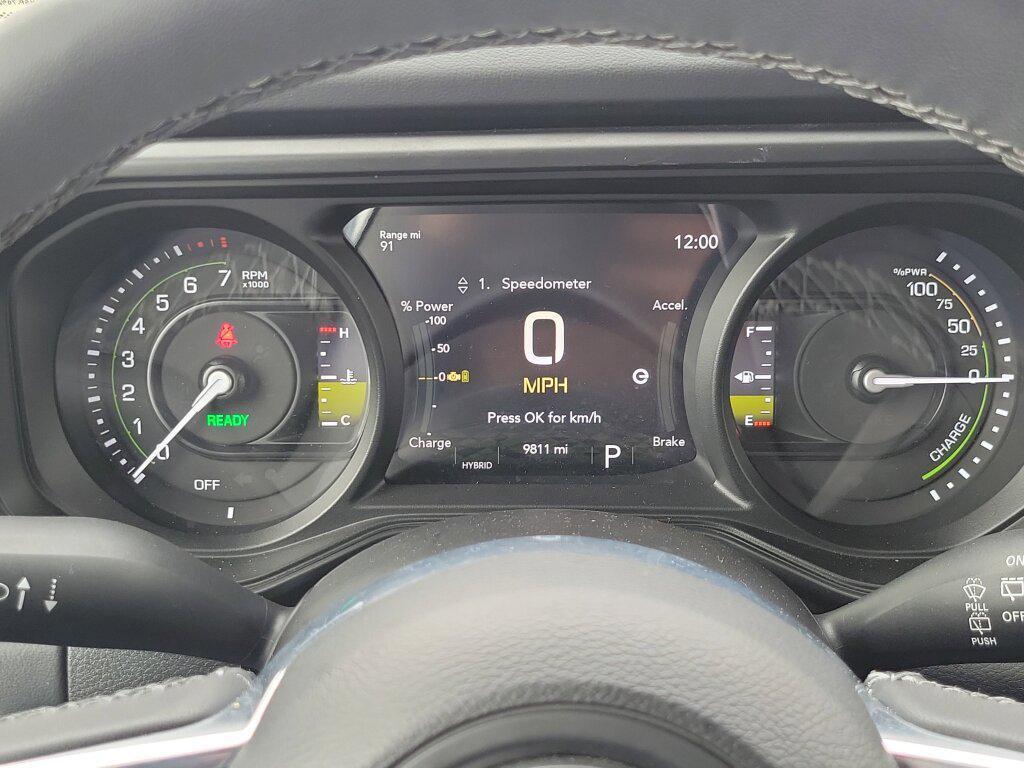 used 2025 Jeep Wrangler 4xe car, priced at $35,998