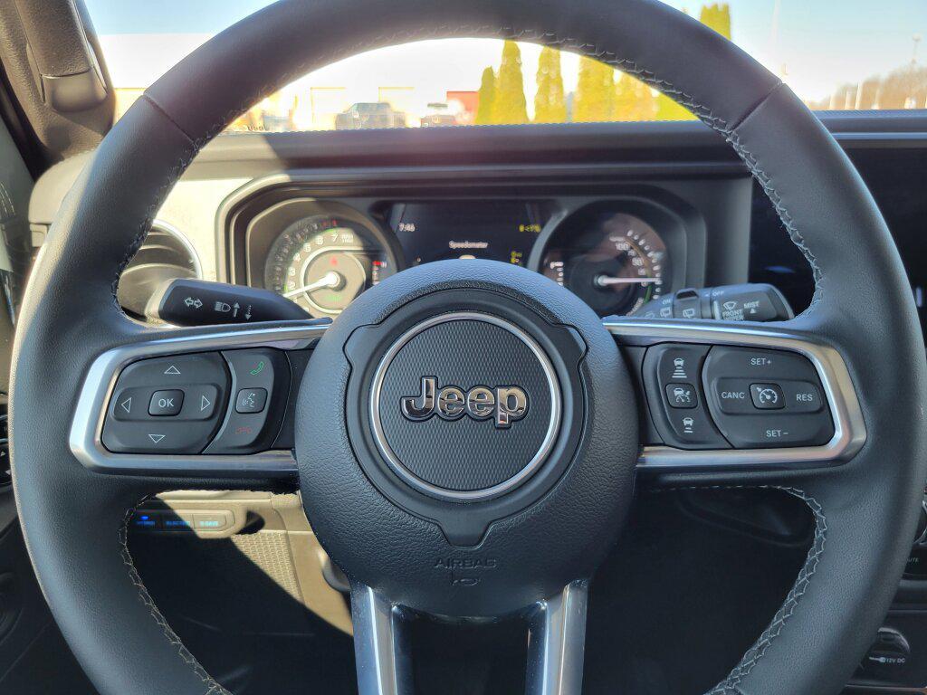 used 2025 Jeep Wrangler 4xe car, priced at $33,996