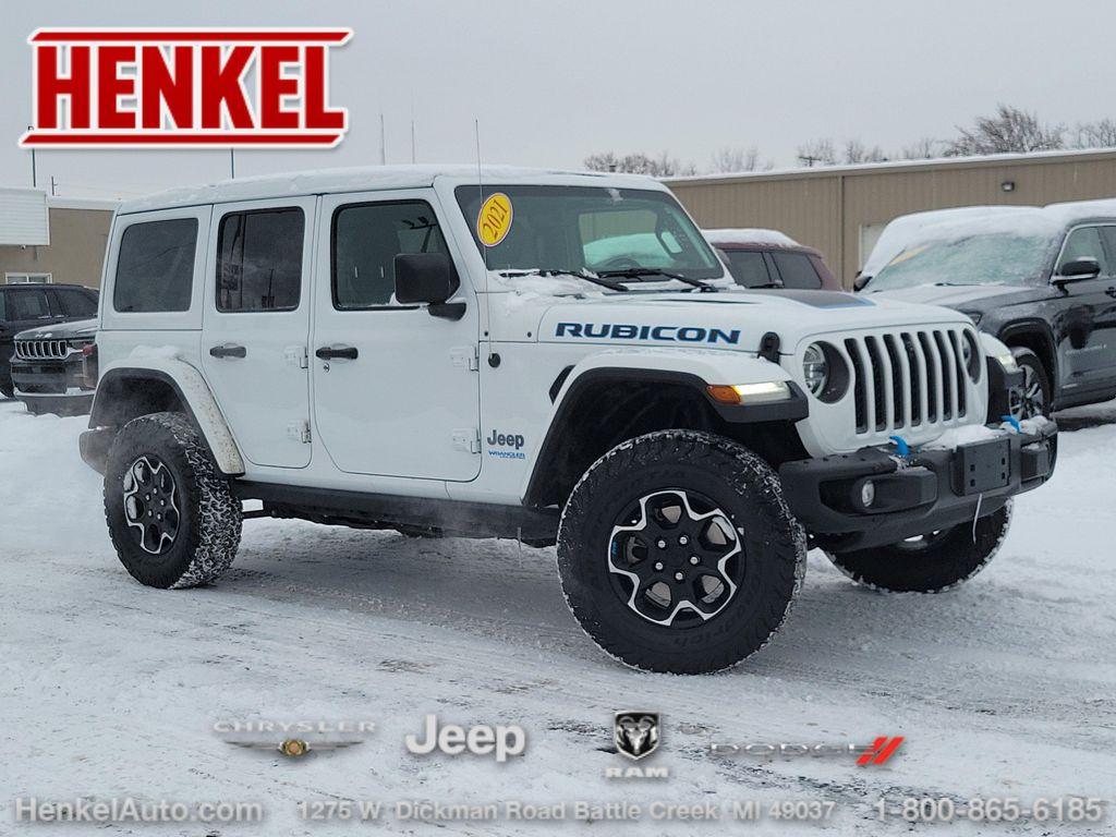 used 2021 Jeep Wrangler Unlimited 4xe car, priced at $28,995