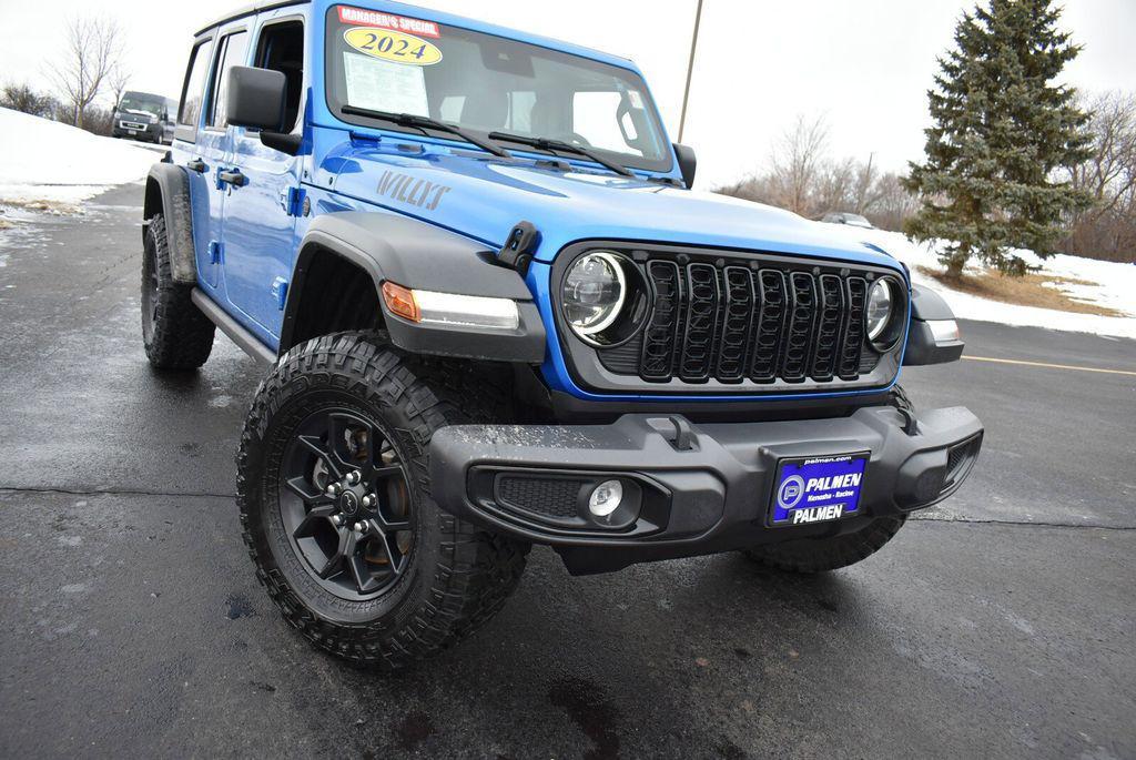 used 2024 Jeep Wrangler car, priced at $38,933