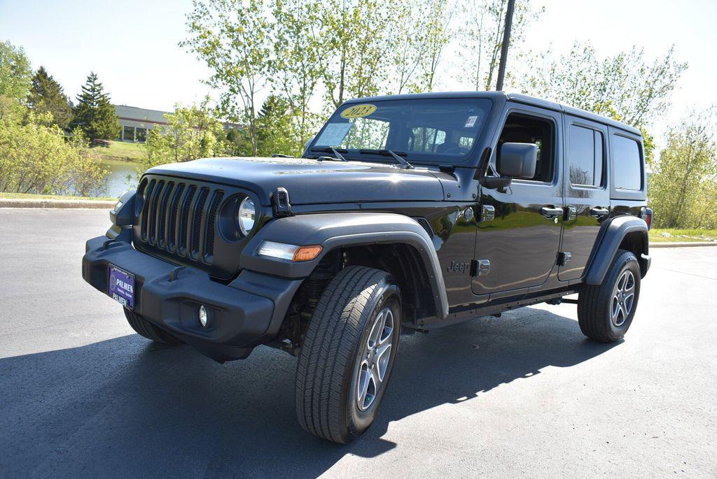used 2023 Jeep Wrangler car, priced at $31,147