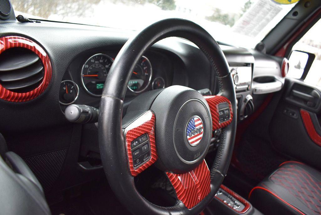 used 2012 Jeep Wrangler Unlimited car, priced at $12,698