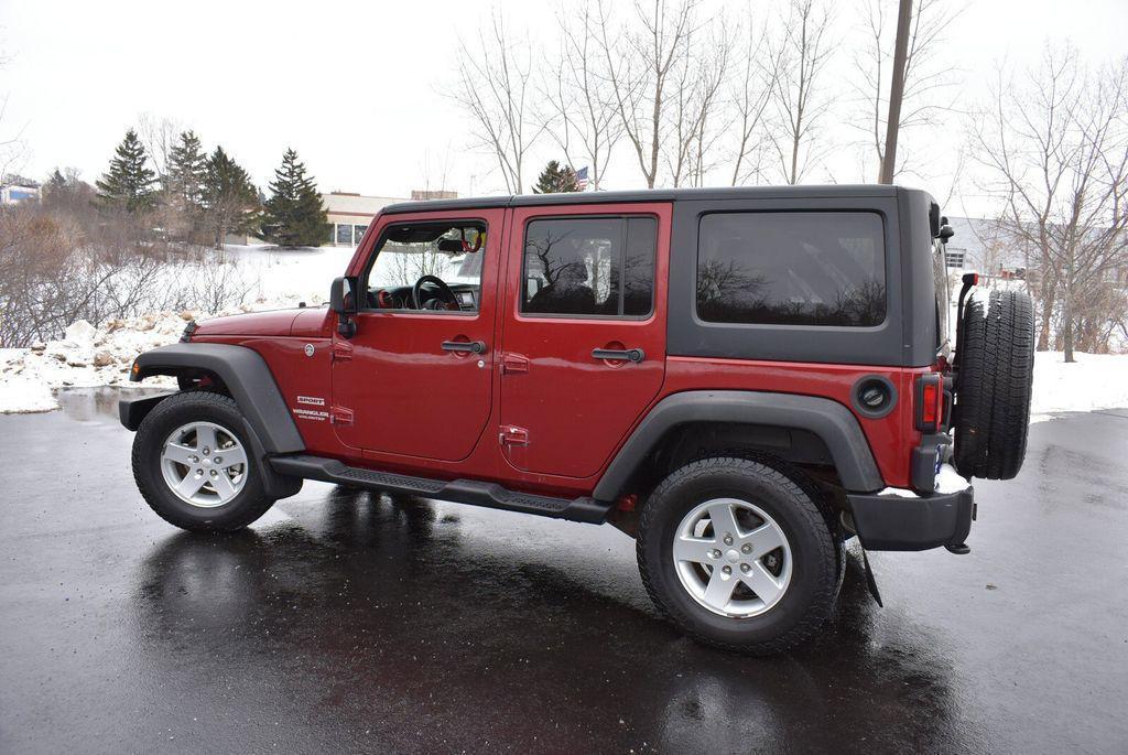 used 2012 Jeep Wrangler Unlimited car, priced at $12,698