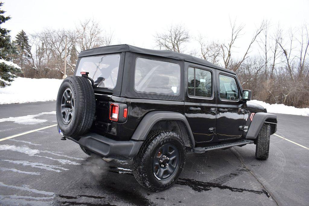 used 2021 Jeep Wrangler Unlimited car, priced at $24,491