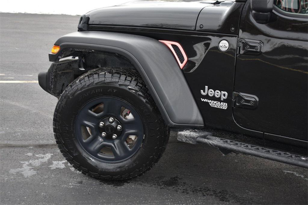used 2021 Jeep Wrangler Unlimited car, priced at $25,997