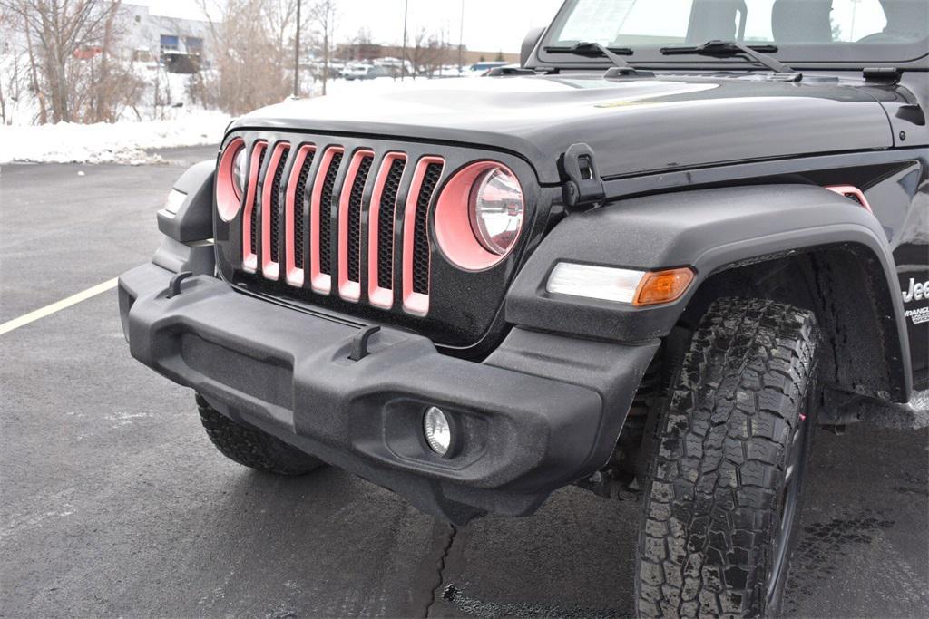 used 2021 Jeep Wrangler Unlimited car, priced at $25,997
