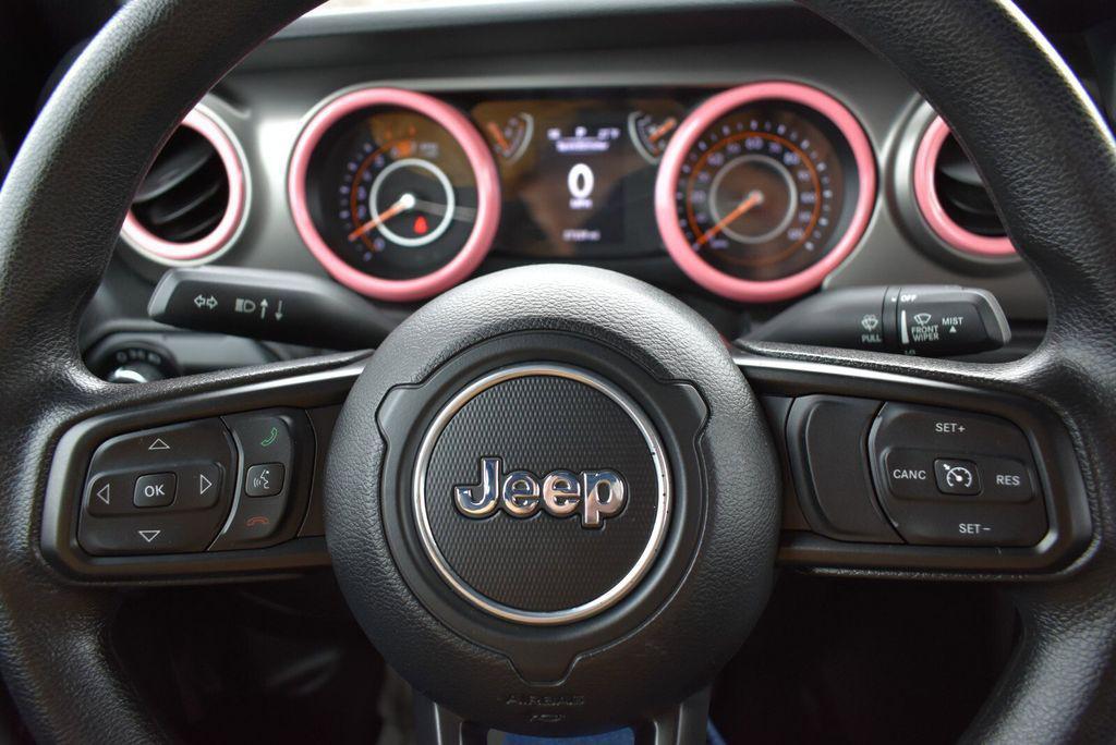 used 2021 Jeep Wrangler Unlimited car, priced at $24,491