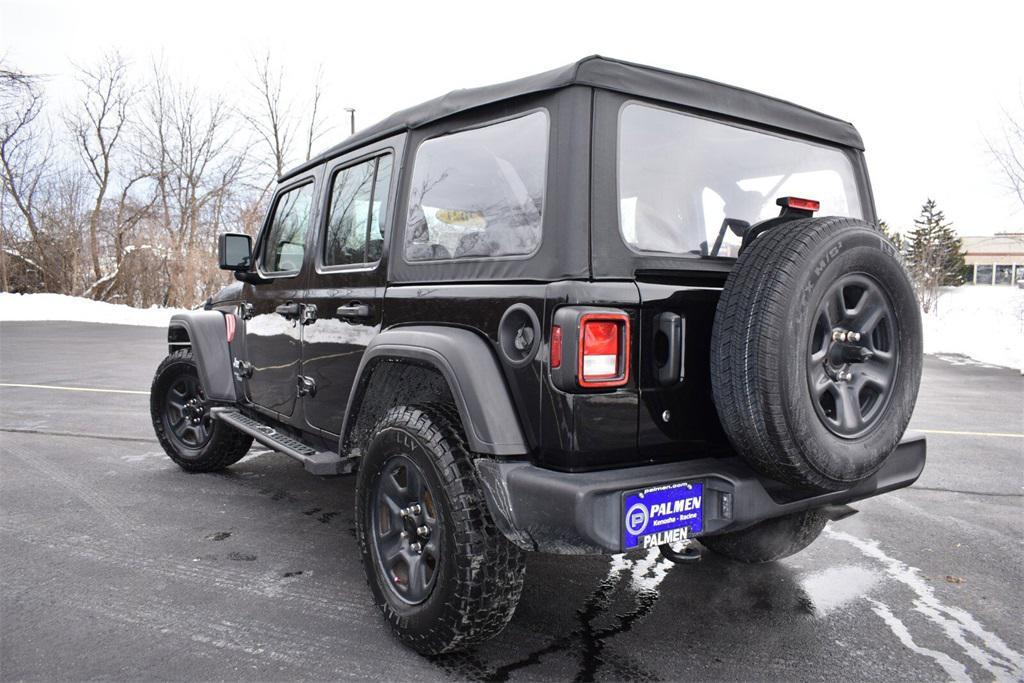 used 2021 Jeep Wrangler Unlimited car, priced at $25,997