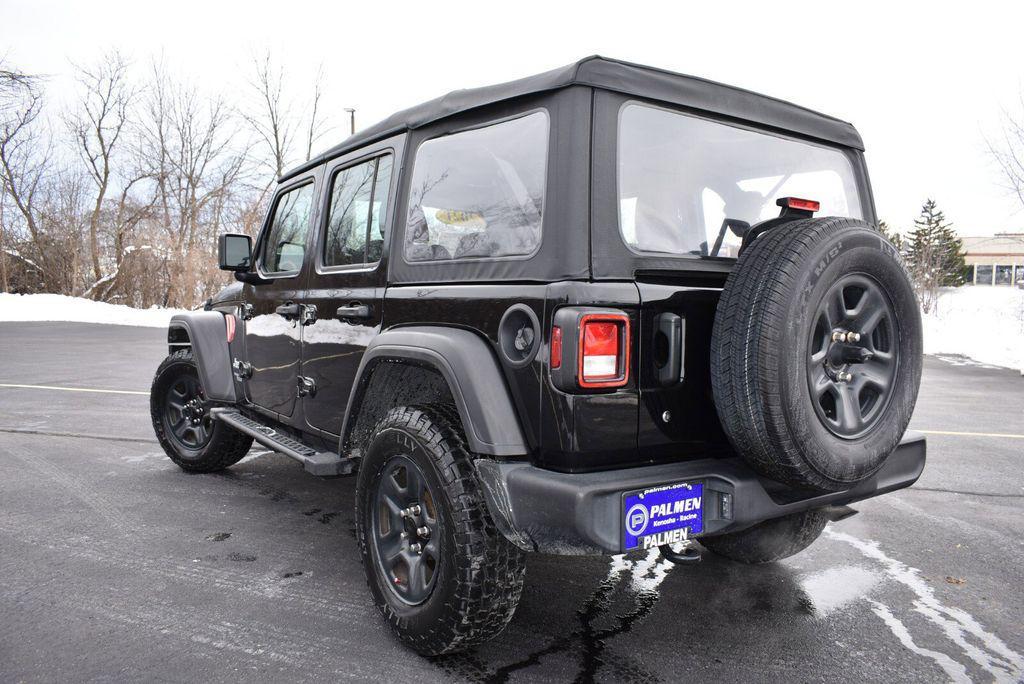 used 2021 Jeep Wrangler Unlimited car, priced at $24,491