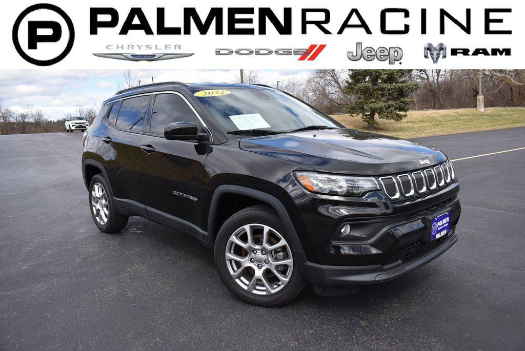 used 2022 Jeep Compass car, priced at $23,455
