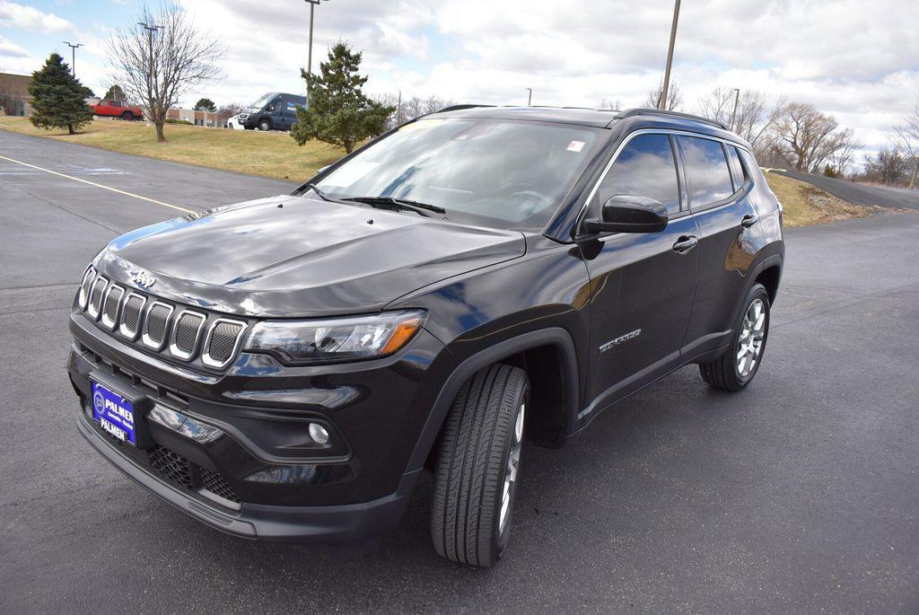 used 2022 Jeep Compass car, priced at $22,471