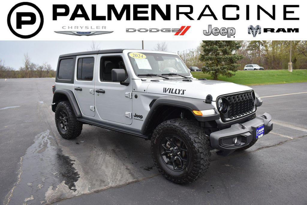 used 2024 Jeep Wrangler car, priced at $40,999