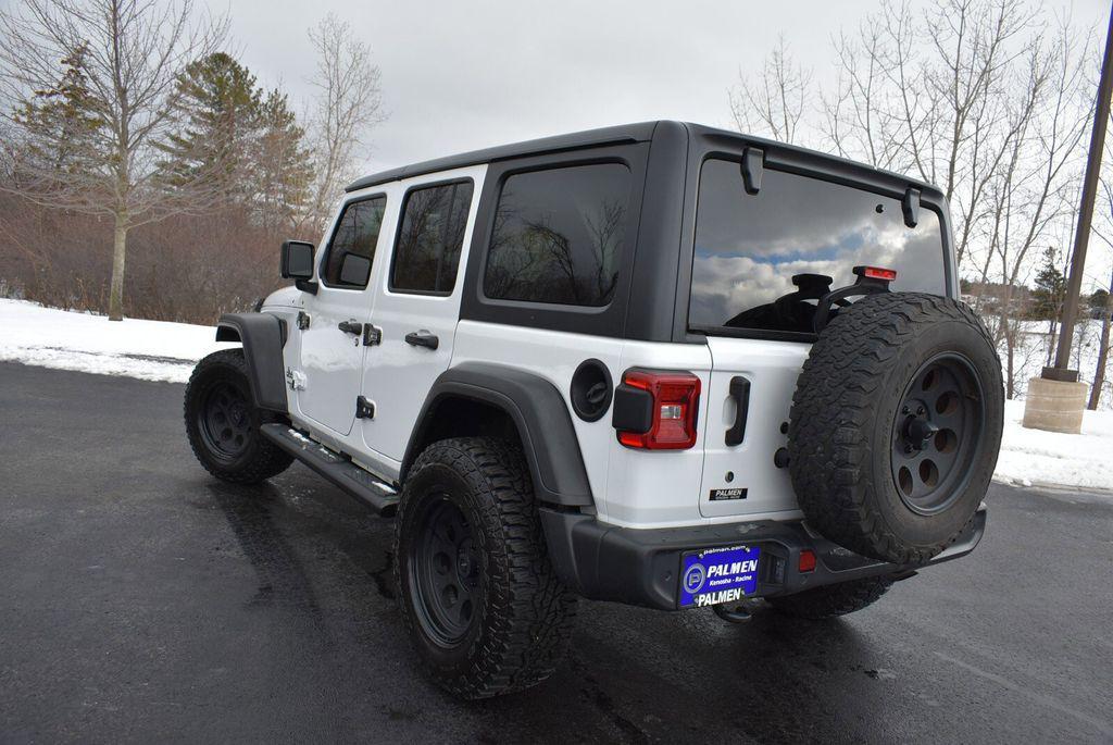 used 2020 Jeep Wrangler Unlimited car, priced at $22,602