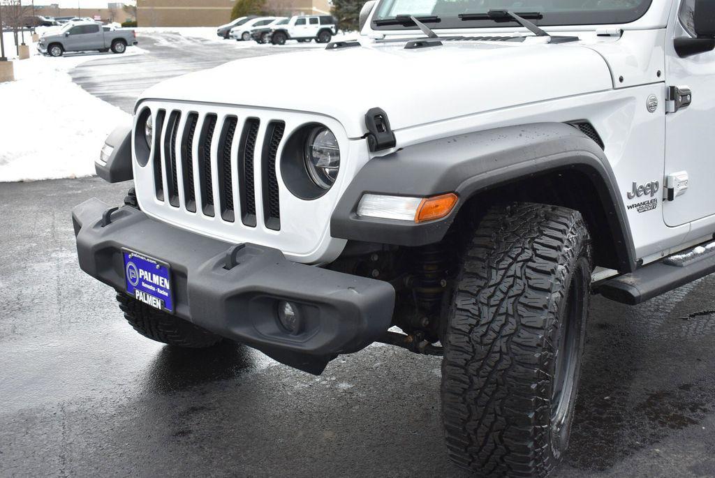 used 2020 Jeep Wrangler Unlimited car, priced at $22,602