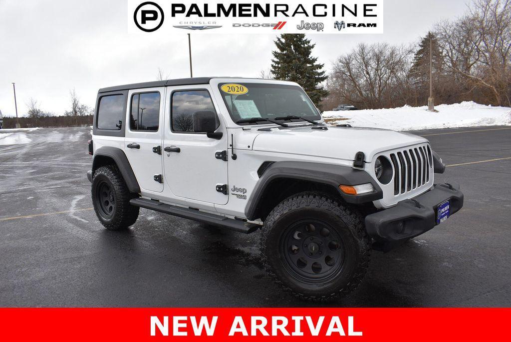 used 2020 Jeep Wrangler Unlimited car, priced at $22,931