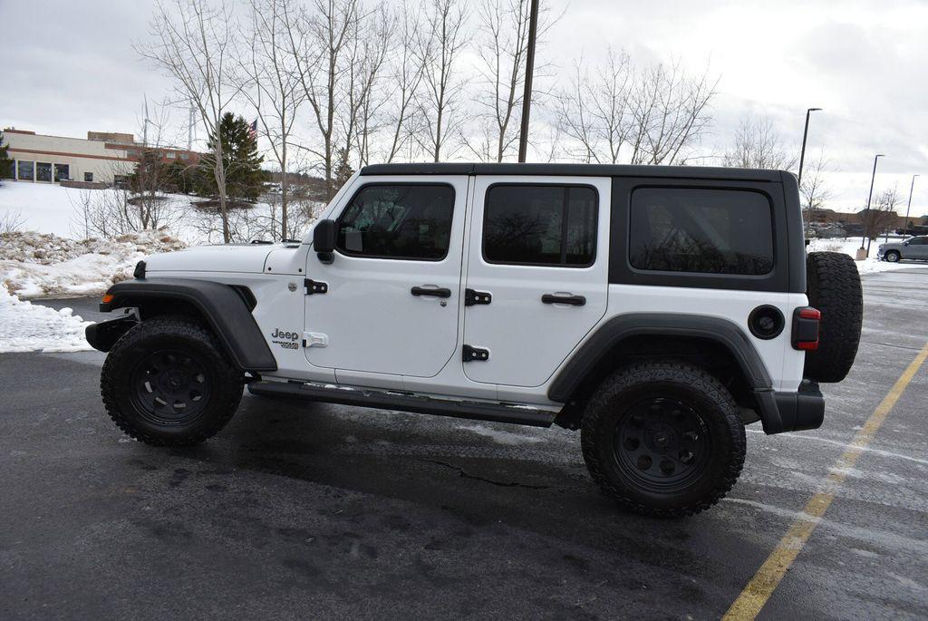 used 2020 Jeep Wrangler Unlimited car, priced at $22,602