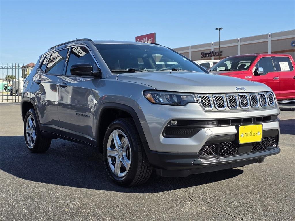 used 2023 Jeep Compass car, priced at $17,930