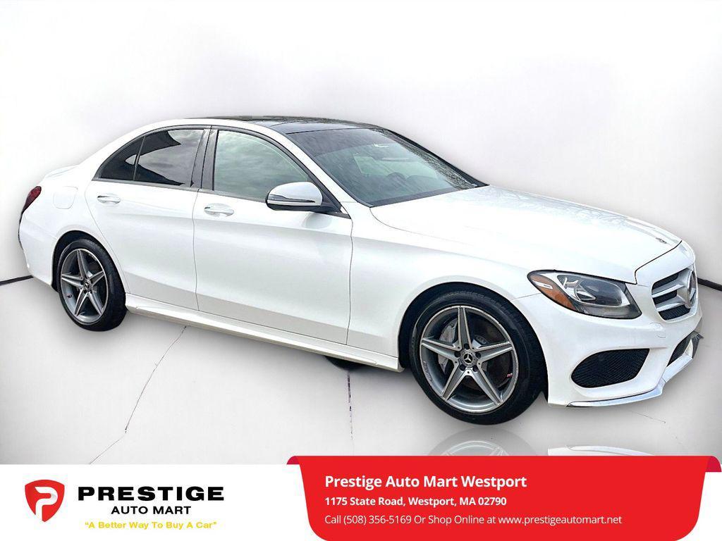 used 2018 Mercedes-Benz C-Class car, priced at $19,513