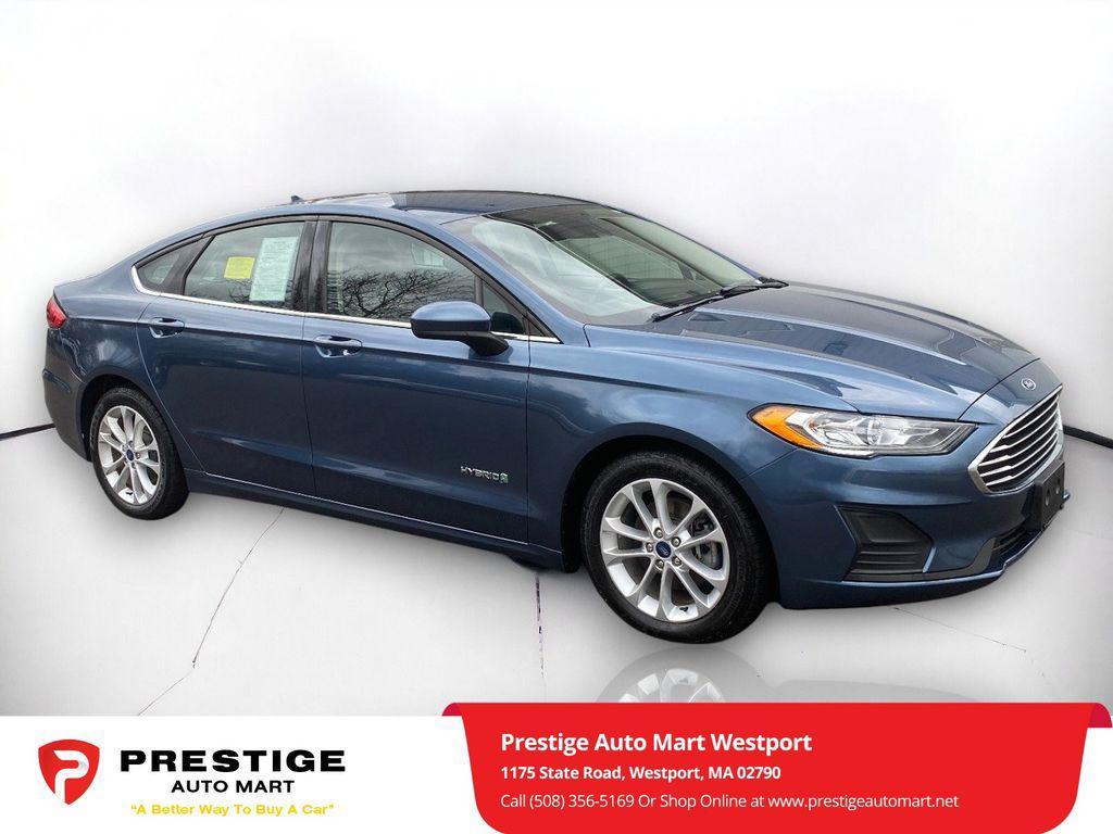 used 2019 Ford Fusion Hybrid car, priced at $14,248