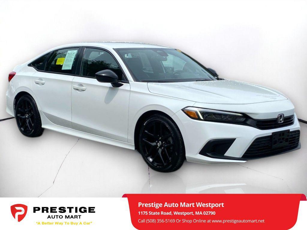 used 2022 Honda Civic car, priced at $23,450