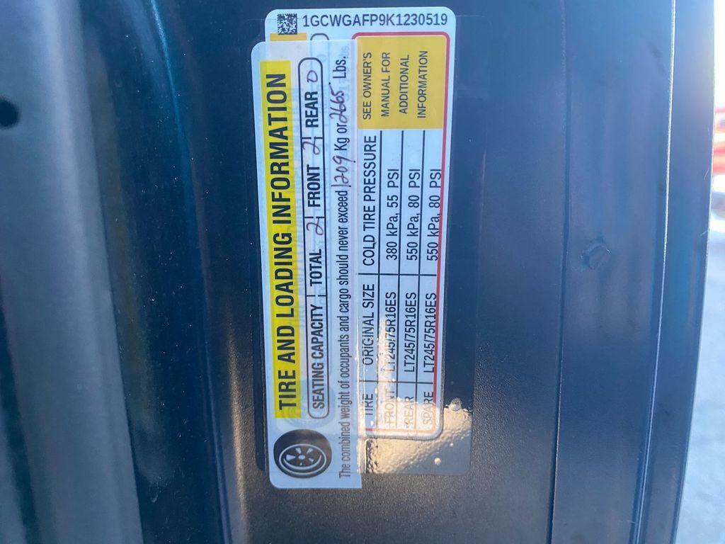 used 2019 Chevrolet Express 2500 car, priced at $15,995