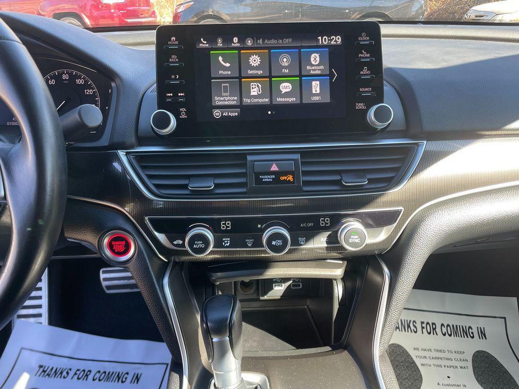 used 2022 Honda Accord car, priced at $27,846