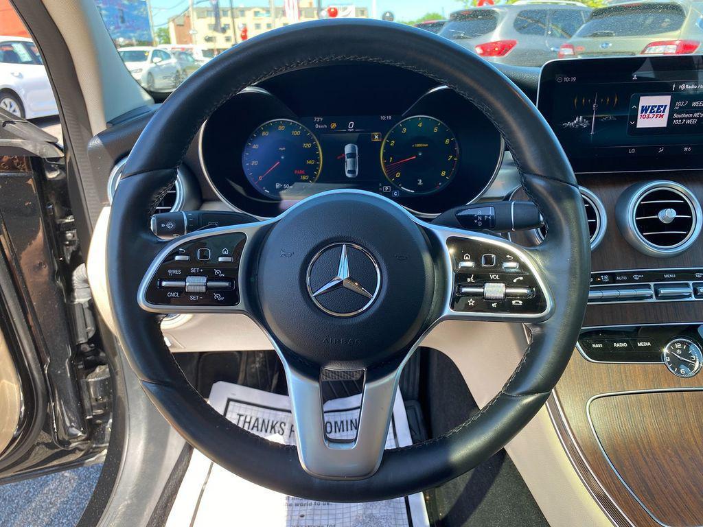 used 2021 Mercedes-Benz C-Class car, priced at $27,851