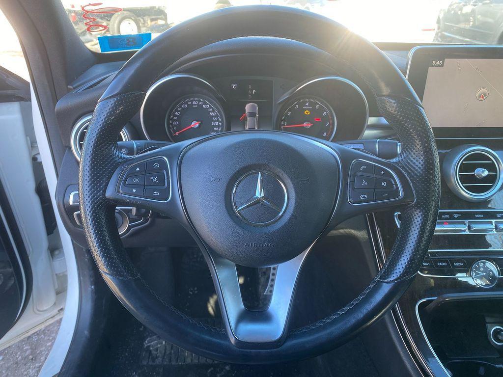 used 2018 Mercedes-Benz C-Class car, priced at $17,988