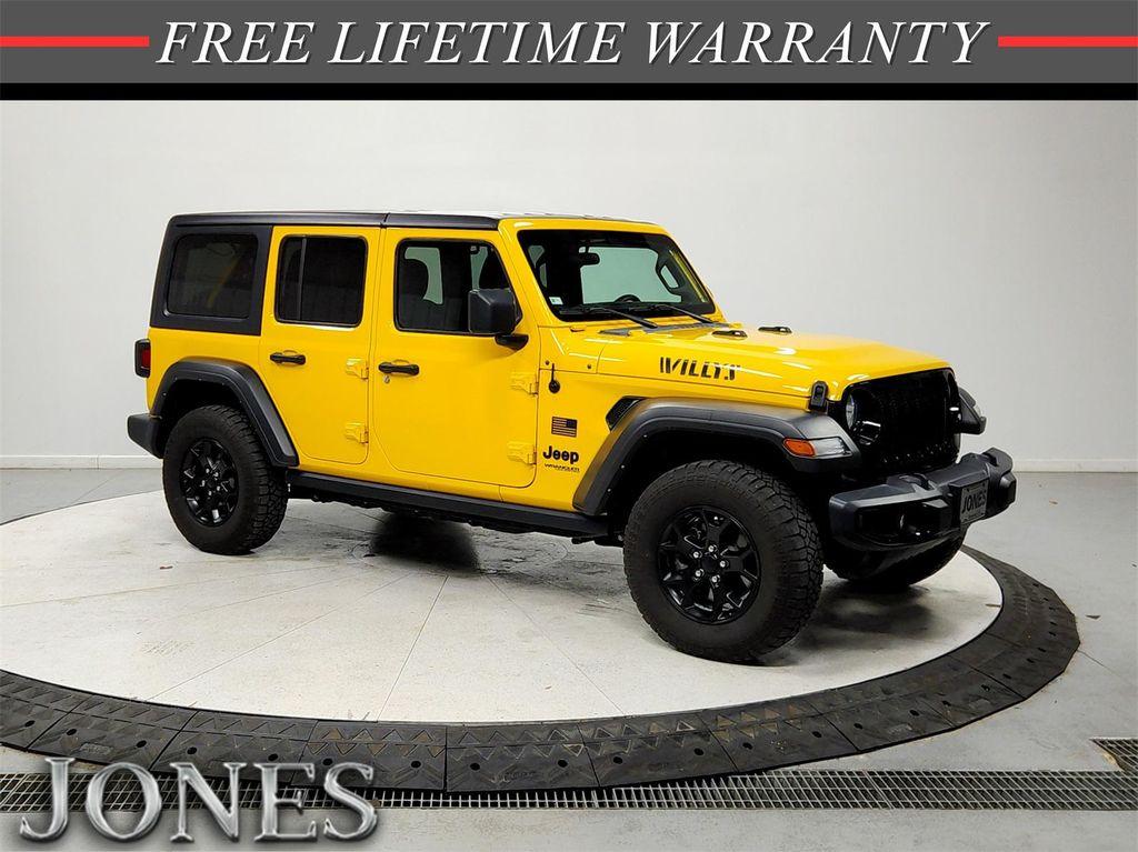 used 2021 Jeep Wrangler Unlimited car, priced at $26,299