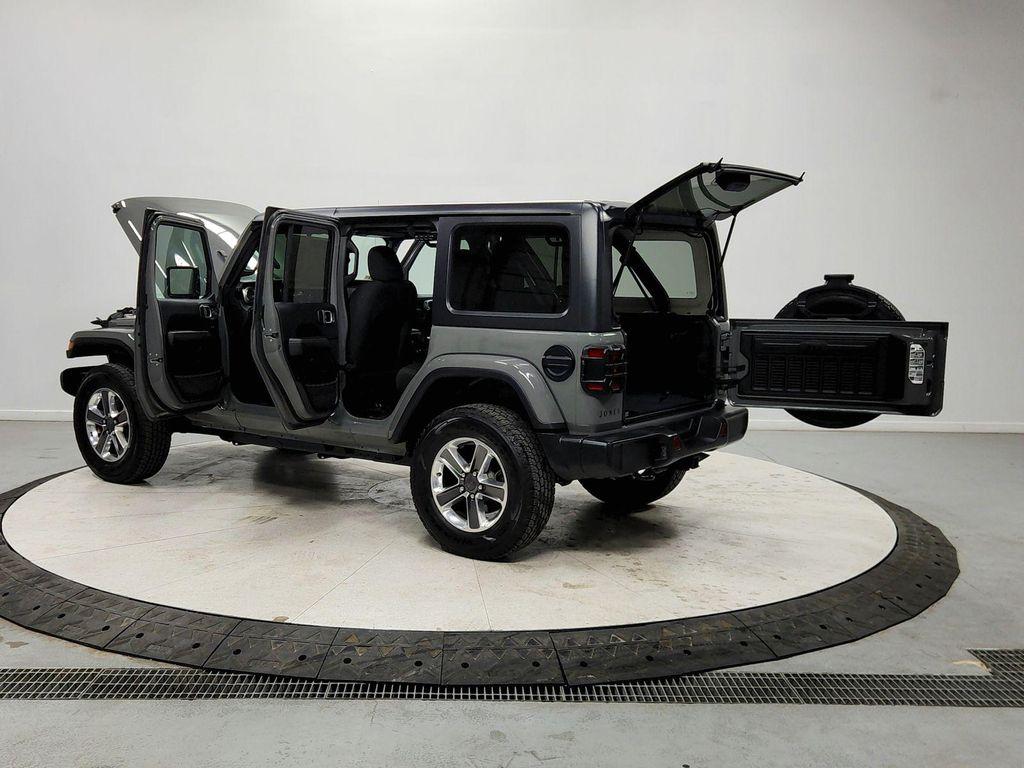 used 2021 Jeep Wrangler Unlimited car, priced at $24,986