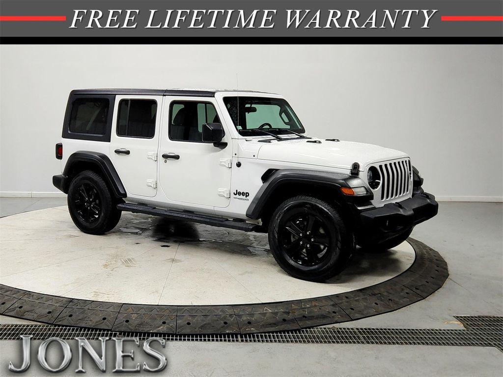 used 2021 Jeep Wrangler Unlimited car, priced at $23,219